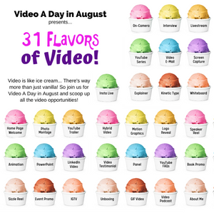 Learn 31 Ways To Make Videos!