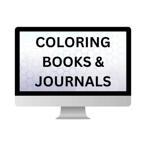 COLORING BOOKS &amp; JOURNALS