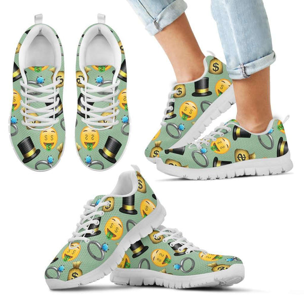 Emoji Money Kids Sneakers
