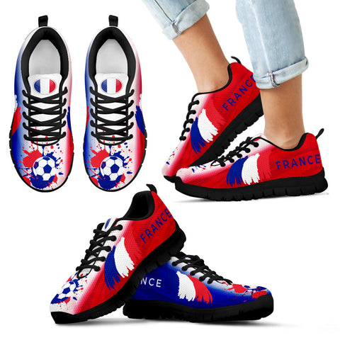 2018 FIFA World Cup France Kids Sneakers - STUDIO 11 COUTURE