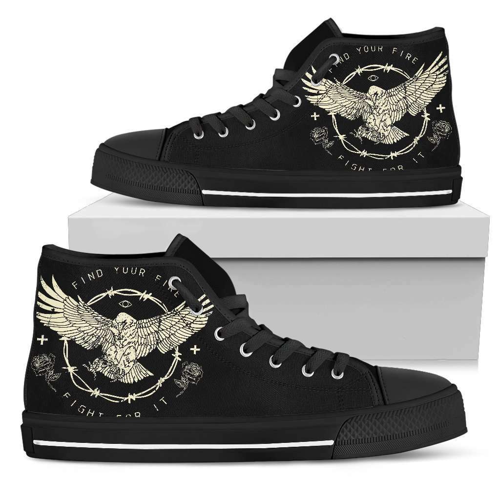 Find Your Fire Womens High Top Shoes