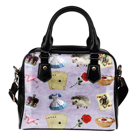 Alice In Wonderland Alice Paper 6 Shoulder Handbag - STUDIO 11 COUTURE