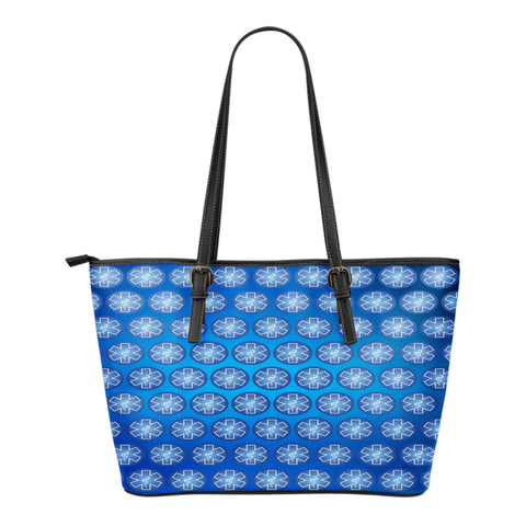 Doctor Themed Design C3 Women Large Leather Tote Bag