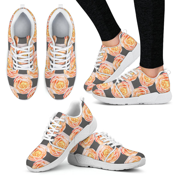 Astonishing Floral Spring Women Athletic Sneakers