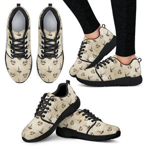 Flying Ship Steampunk Women Athletic Sneakers