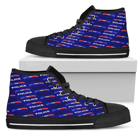 Police Women's High Top Shoes