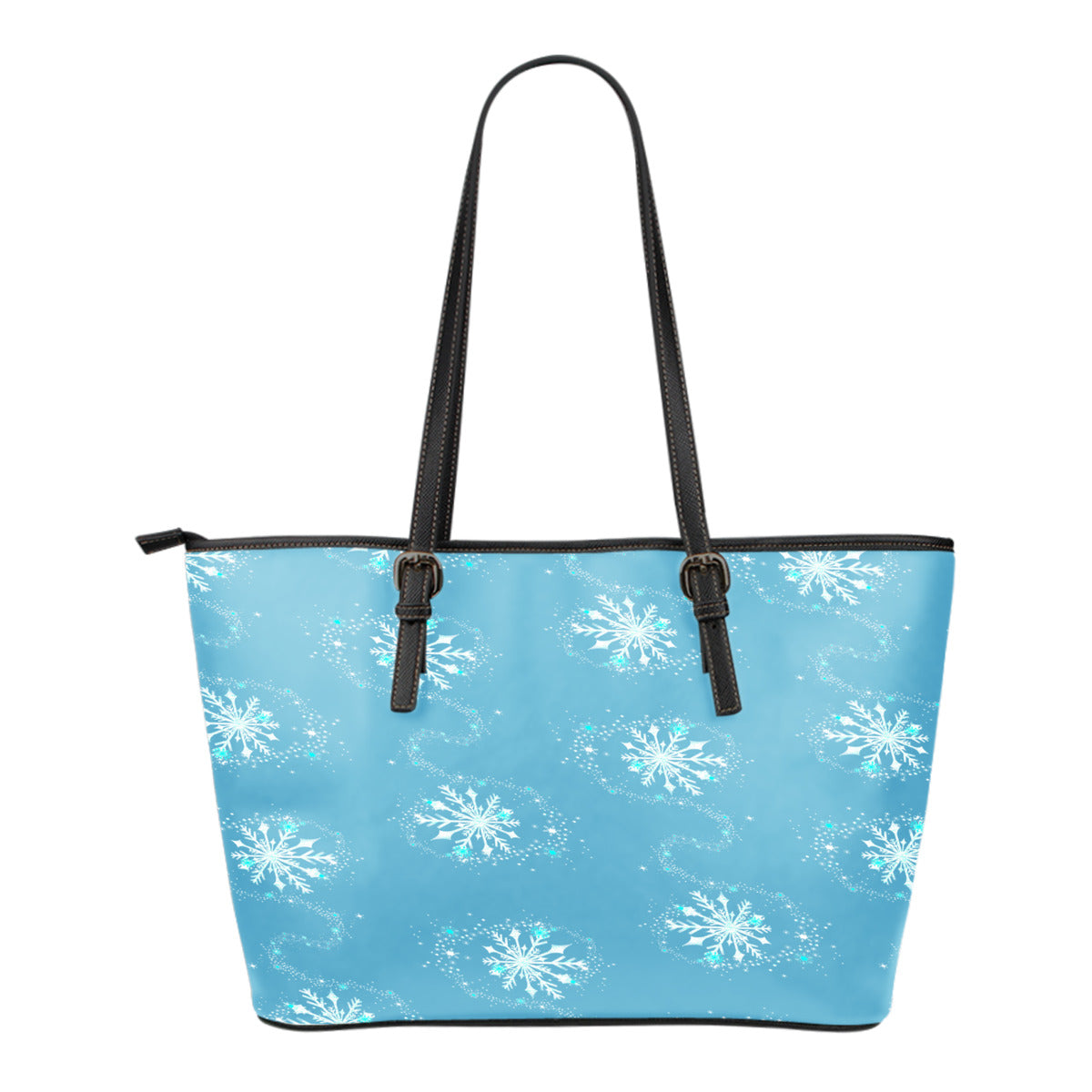Frozen Themed Design C2 Women Small Leather Tote Bag