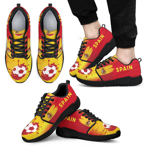 2018 FIFA World Cup Spain Mens Athletic Sneakers - STUDIO 11 COUTURE