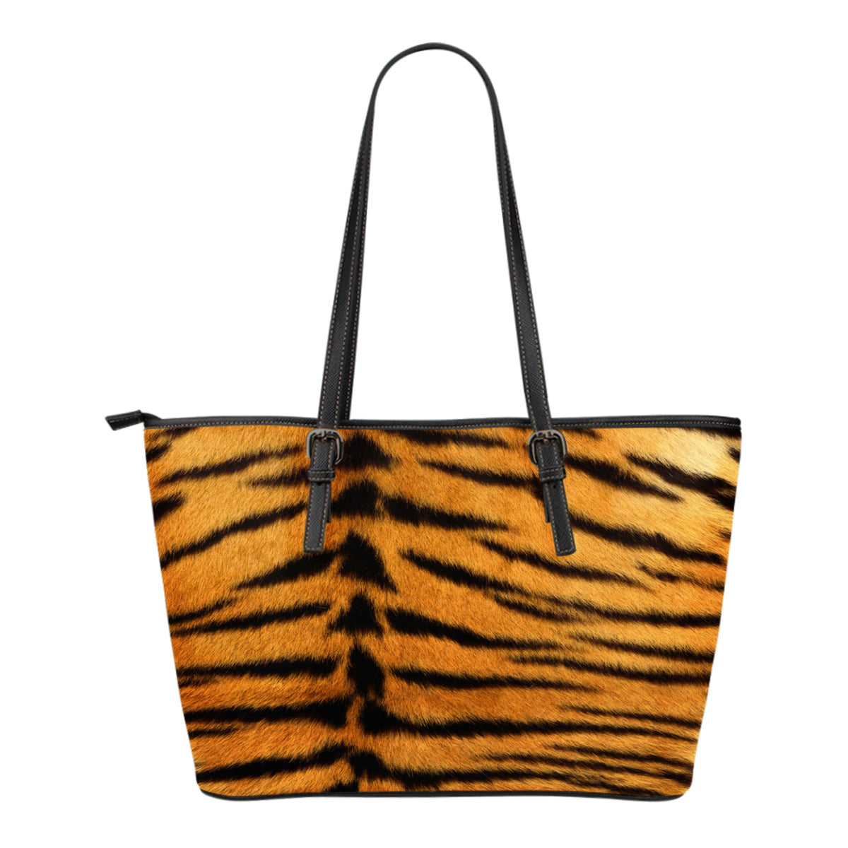 Animal Skin Texture Themed Design C10 Women Small Leather Tote Bag