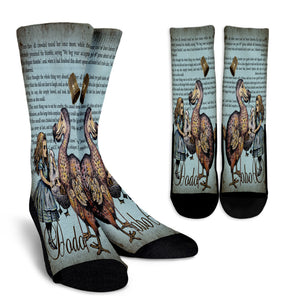 Dodo Alice In Wonderland Crew Socks