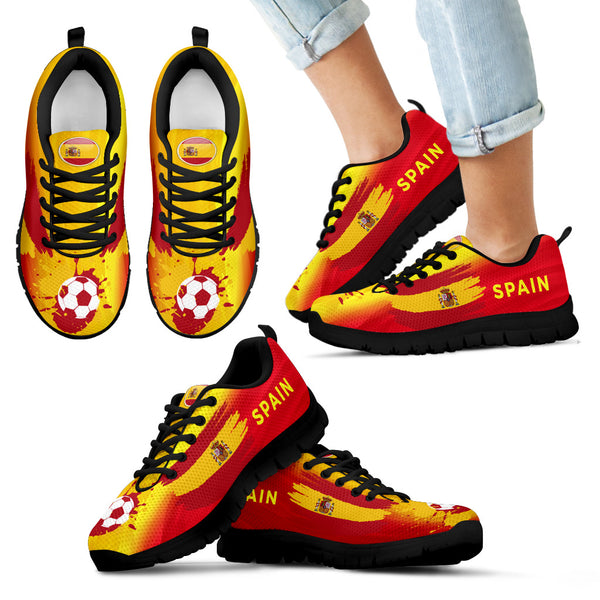 2018 FIFA World Cup Spain Kids Sneakers - STUDIO 11 COUTURE