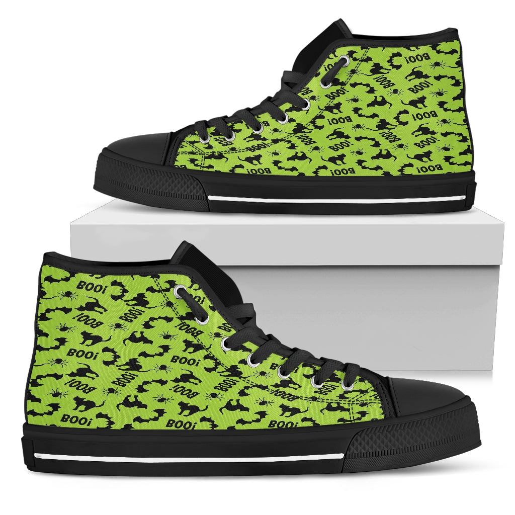 Trick Or Treat Women High Top Shoes
