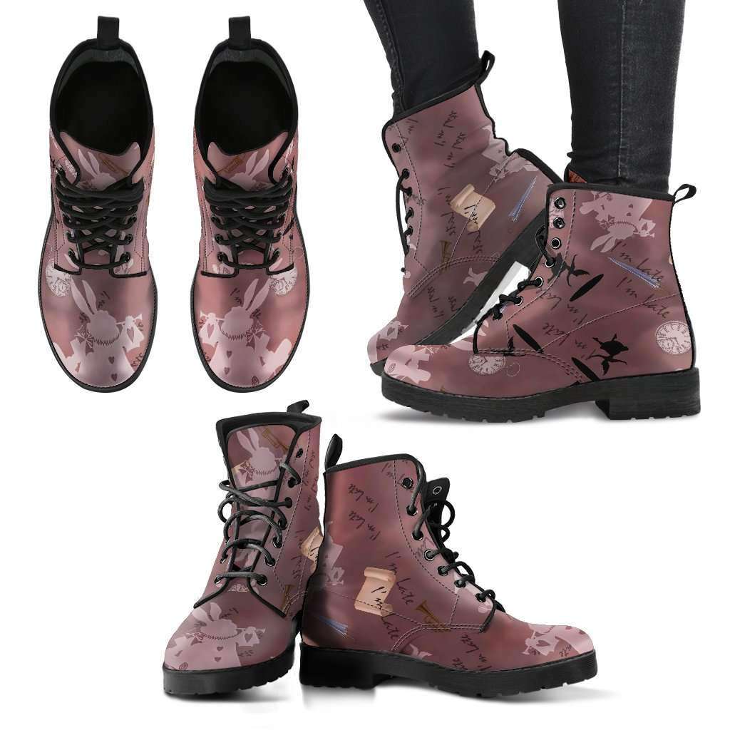 White Rabbit Womens Leather Boots - STUDIO 11 COUTURE