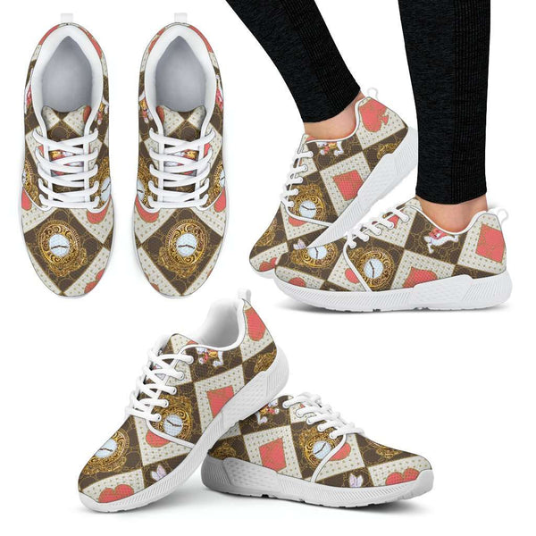 Follow The White Rabbit Womens Athletic Sneakers