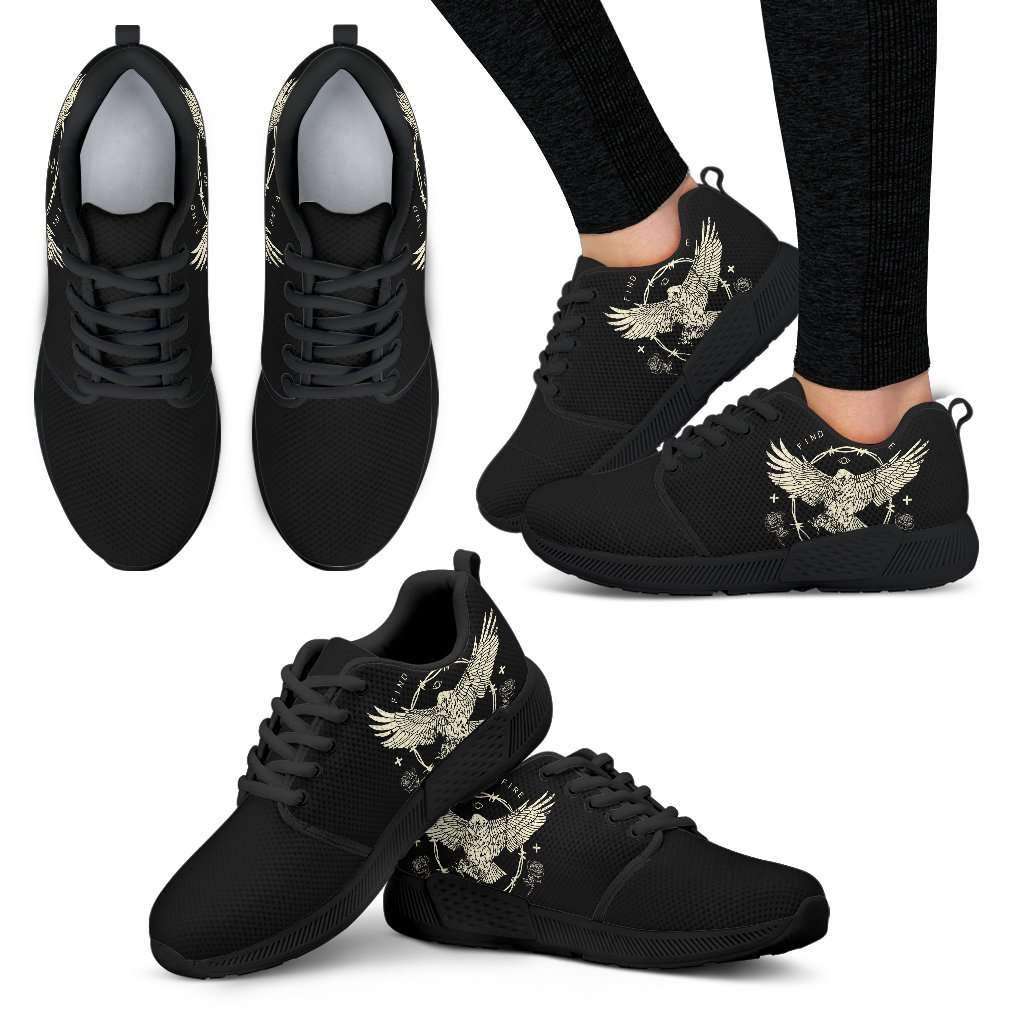 Find Your Fire Womens Athletic Sneakers