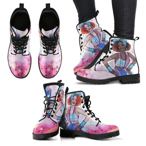 Fashion Girls Womens Leather Boots