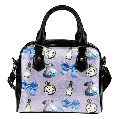 Alice In Wonderland Alice Paper 1 Shoulder Handbag - STUDIO 11 COUTURE