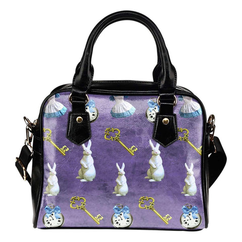 Alice In Wonderland Alice Paper 9 Shoulder Handbag - STUDIO 11 COUTURE
