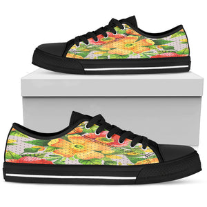 Amazing Floral Spring Women Low Top Shoes