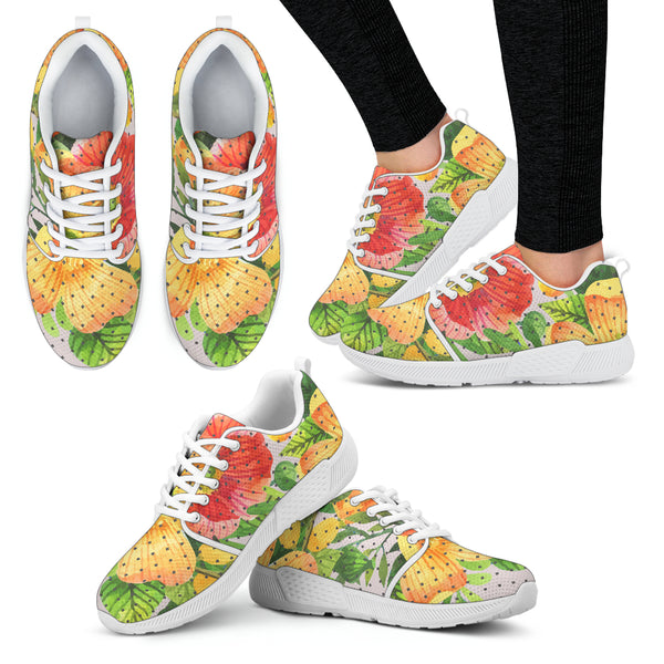 Amazing Floral Spring Women Athletic Sneakers