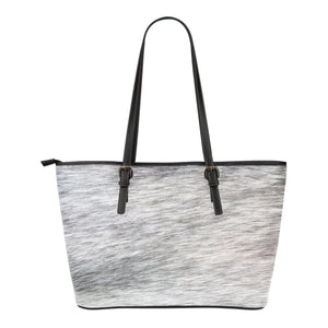 Animal Skin Texture Themed Design C13 Women Small Leather Tote Bag