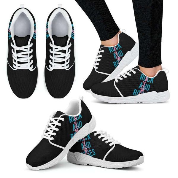 Rock And Roses Womens Athletic Sneakers
