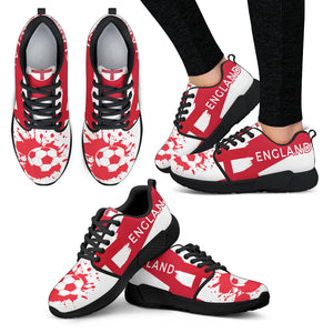 2018 FIFA World Cup England Womens Athletic Sneakers - STUDIO 11 COUTURE