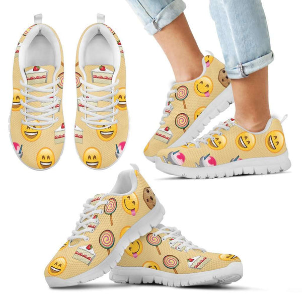 Emoji Sweets Kids Sneakers