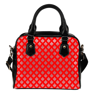Betty Boop Themed Design B9 Women Fashion Shoulder Handbag Black Vegan Faux Leather