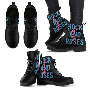 Rock And Roses Womens Leather Boots - STUDIO 11 COUTURE