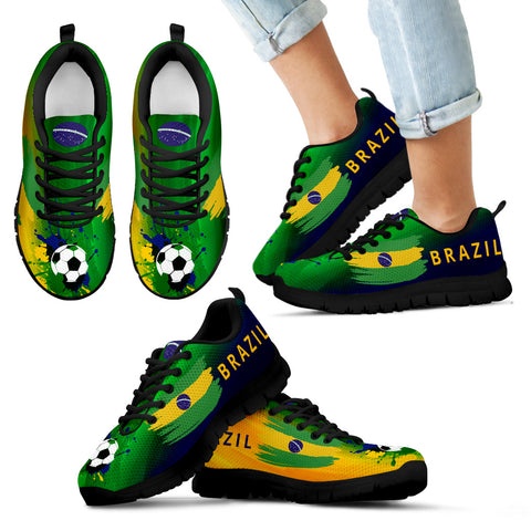 2018 FIFA World Cup Brazil Kids Sneakers - STUDIO 11 COUTURE