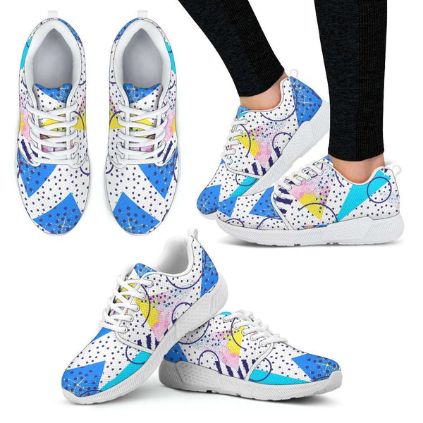 80's Fashion Womens Athletic Sneakers - STUDIO 11 COUTURE