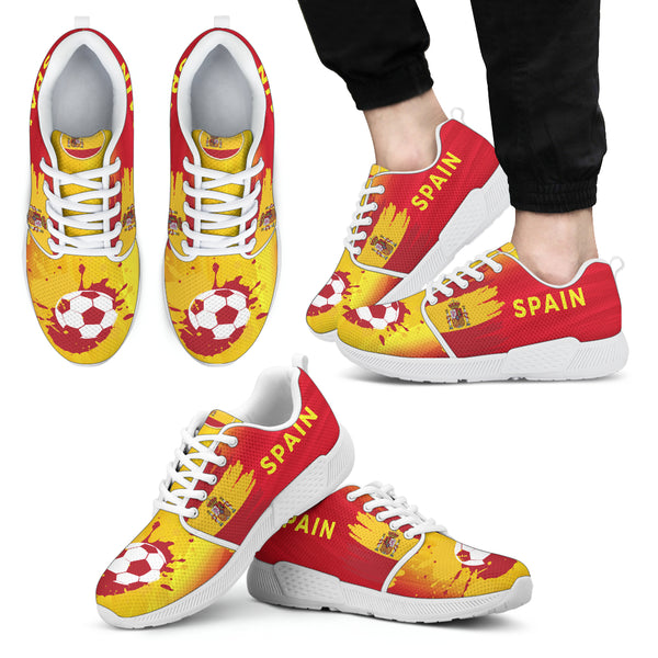 2018 FIFA World Cup Spain Mens Athletic Sneakers - STUDIO 11 COUTURE