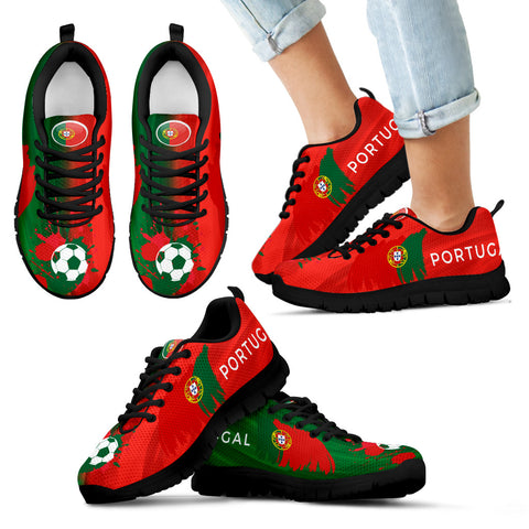 2018 FIFA World Cup Portugal Kids Sneakers - STUDIO 11 COUTURE
