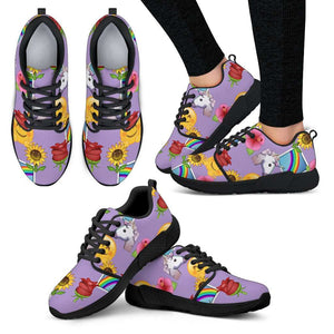 Emoji Happy Place Womens Athletic Sneakers
