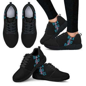 Rock And Roses Womens Athletic Sneakers - STUDIO 11 COUTURE