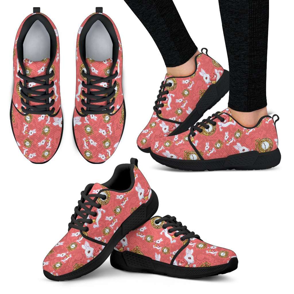 White Rabbit And Watch Womens Athletic Sneakers - STUDIO 11 COUTURE