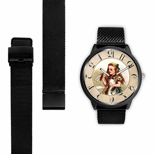 Limited Edition Vintage Inspired Custom Watch Alice Clock 5.9
