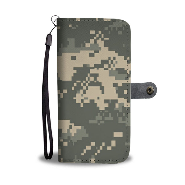 Custom Phone Wallet Available For All Phone Models Camouflage Phone Wallet