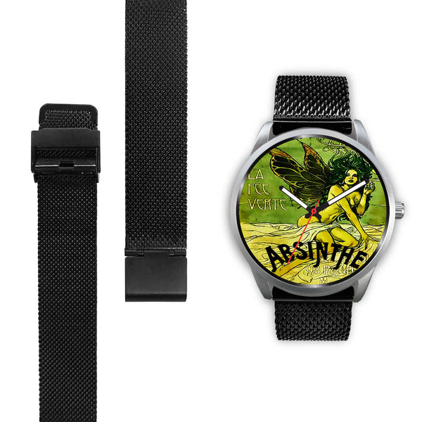 Limited Edition Vintage Inspired Custom Watch Absinthe Clock 1.22