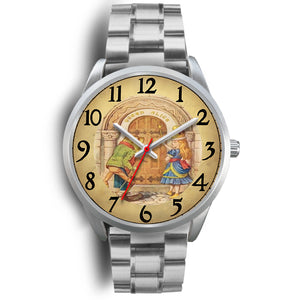 Limited Edition Vintage Inspired Custom Watch Alice Clock Face 1.27