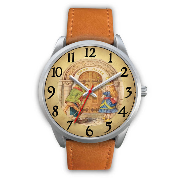 Limited Edition Vintage Inspired Custom Watch Alice Clock Face 1.27