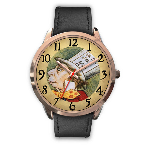 Limited Edition Vintage Inspired Custom Watch Alice Clock Face 1.13