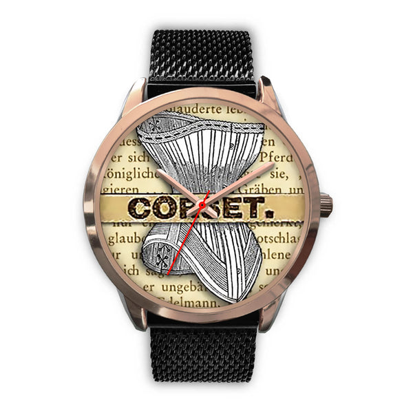 Limited Edition Vintage Inspired Custom Watch Corset 1.7