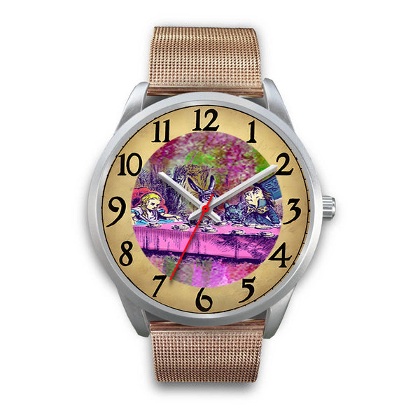 Limited Edition Vintage Inspired Custom Watch Alice Color Clock 2.15