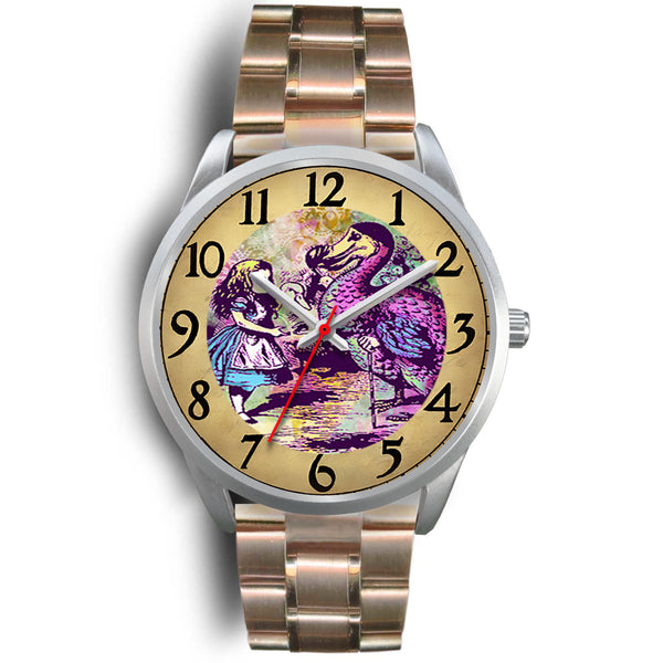 Limited Edition Vintage Inspired Custom Watch Alice Color Clock 2.24