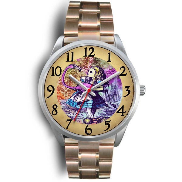 Limited Edition Vintage Inspired Custom Watch Alice Color Clock 2.32