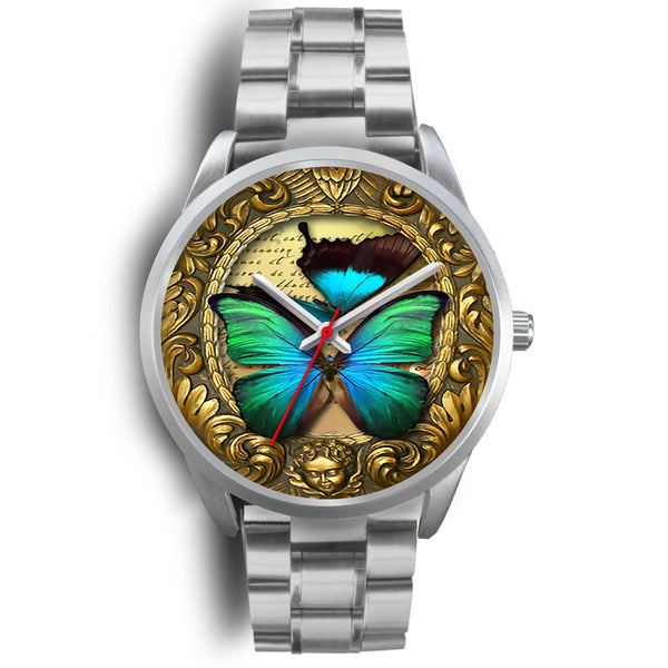 Limited Edition Vintage Inspired Custom Watch Butterfly Original 3.5