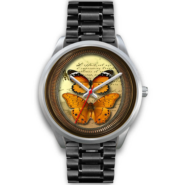 Limited Edition Vintage Inspired Custom Watch Butterfly Original 3.8