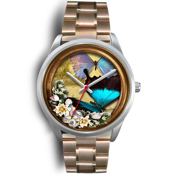 Limited Edition Vintage Inspired Custom Watch Butterfly Original 3.11